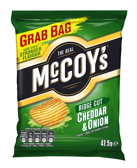 Picture of MCCOYS CHEDDAR & ONION STD 45G X 26