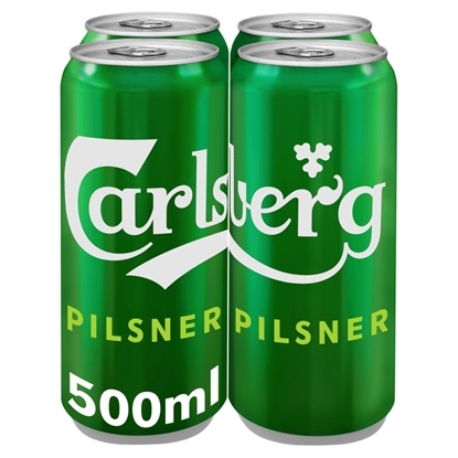 Picture of CARLSBERG 500MLS 4PK X 6      