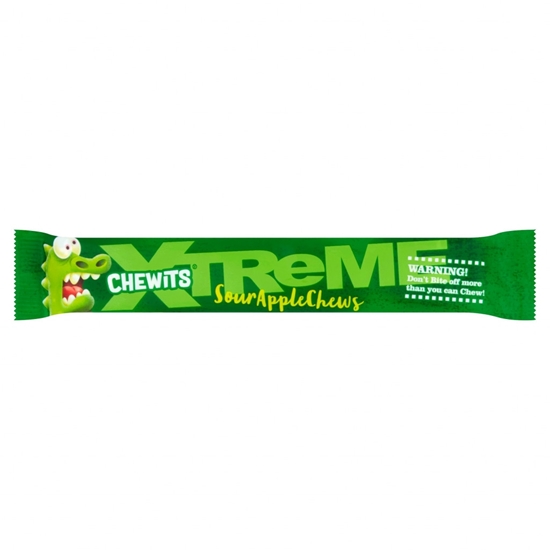 Picture of CHEWITS XTREME SOUR APPLE X 24