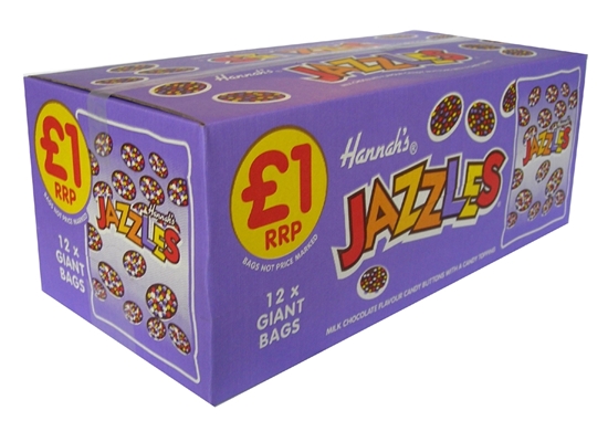 Picture of PM £1 HANNAH *CHOCOLATE* JAZZIES 140G x 12