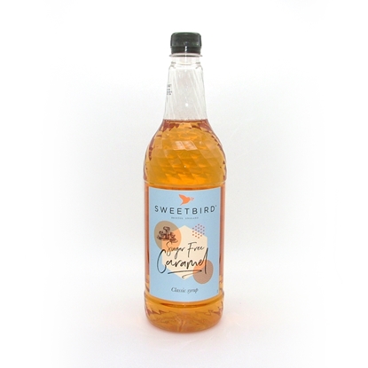 Picture of SWEETBIRD SUGAR FREE CARAMEL SYRUP LTR