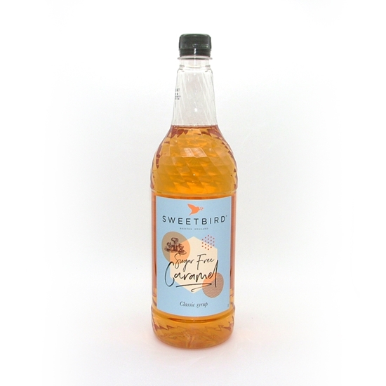 Picture of SWEETBIRD SUGAR FREE CARAMEL SYRUP LTR