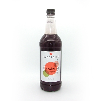 Picture of SWEETBIRD STRAWBERRY SYRUP LTR