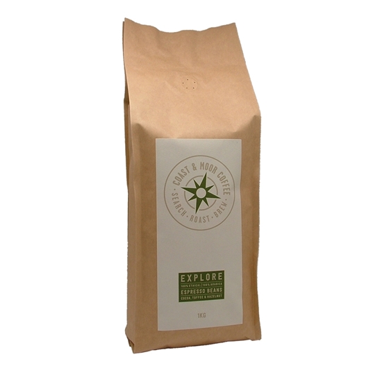 Picture of COAST & MOOR EXPLORE ESPRESSO BEANS 1 KG