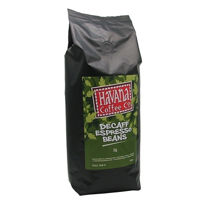 Picture of *SINGLE* DECAFFEINATED HAVANA ESPRESSO BEANS 1KG