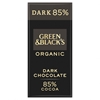 Picture of GREEN & BLACKS *85%* DARK 90G x 15