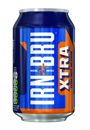 Picture of IRN BRU XTRA 330ML CAN x 24