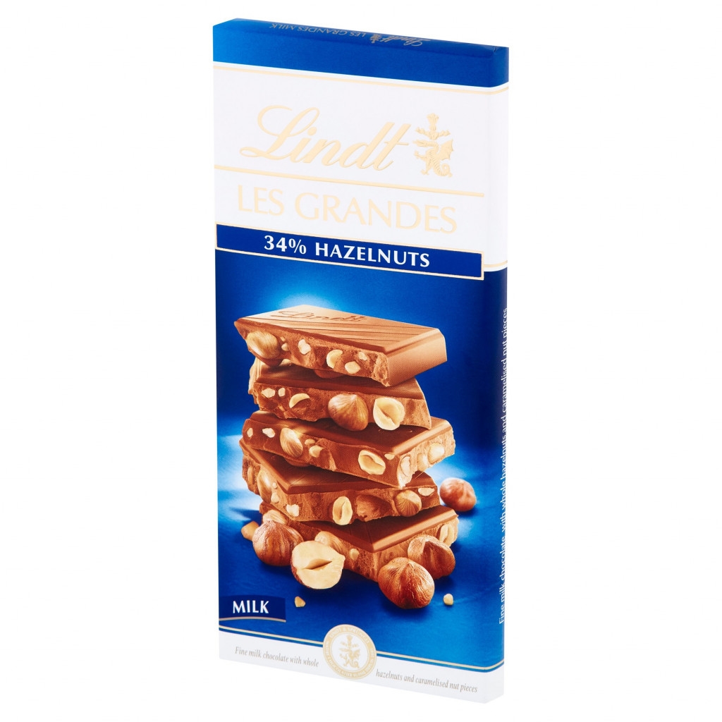 Youings Wholesale. LINDT MILK HAZELNUT NOISETTE LAIT 150G X 13