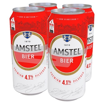 Picture of AMSTEL LAGER 4PK X 440ML X 6