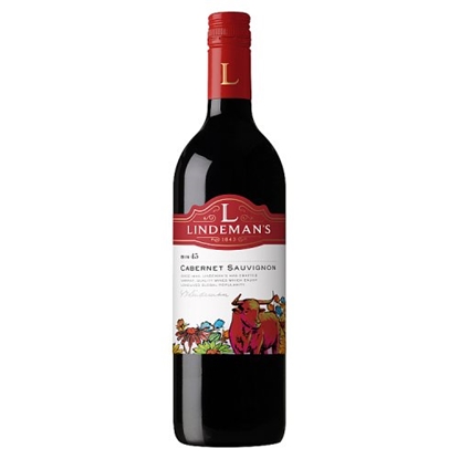 Picture of LINDEMANS BIN45 CAB/SAUV 75CL X 6