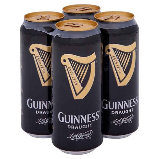 Picture of GUINNESS DRAUGHT 440ML 4PK X 6