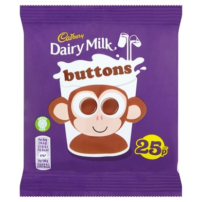 Picture of PM 25P CADBURYS BUTTONS X 60