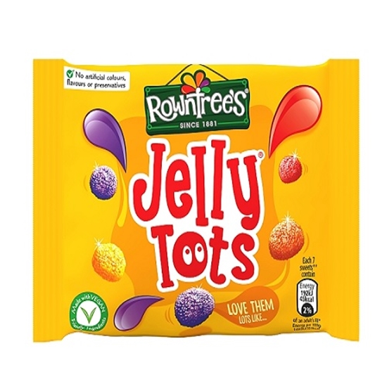 Picture of ROWNTREES JELLY TOTS 42G X 36