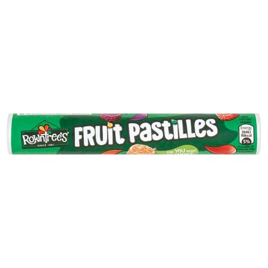 Picture of ROWNTREES FRUIT PASTILLES ROLLS 48G X 32