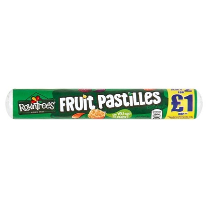 Picture of PM 55P ROWNTREES FRUIT PASTILLES 50g x 32