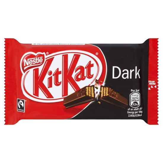 Picture of KIT KAT *DARK* 4 FINGER X 24