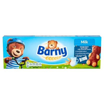 Picture of BARNY MILK 125G 5PK X 7