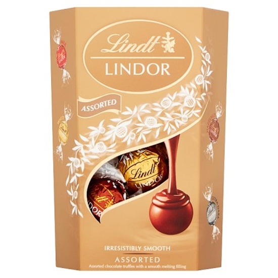 Picture of LINDOR ASSORTED CORNET 200g x 8