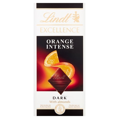 Picture of LINDT EXCELLENCE DARK *ORANGE* 100G x20