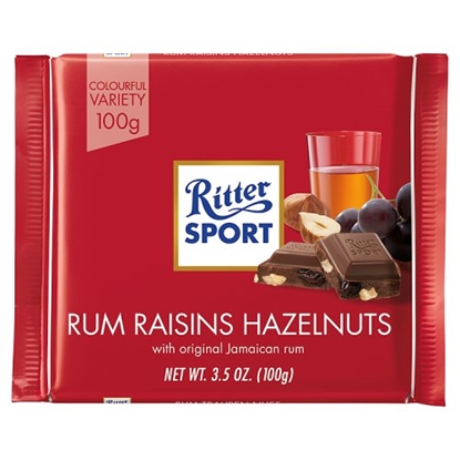 Picture of RITTER RUM RAISIN HAZELNUT x12