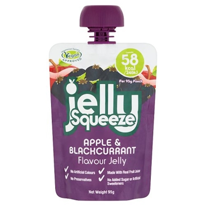 Picture of JELLY SQUEEZE APPLE & BLACK 95G x 16