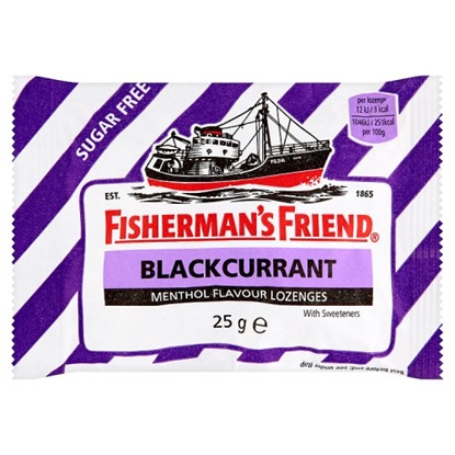 Picture of FISHERMANS FRIEND BLACKCURRANT X 24