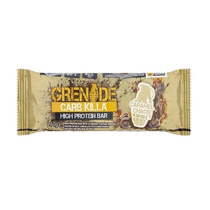 Picture of GRENADE BARS CARAMEL CHAOS 60G X 12