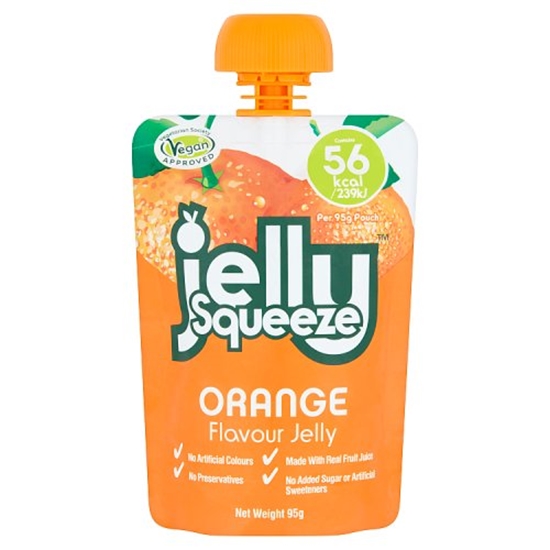 Picture of JELLY SQUEEZE ORANGE 95G X 16