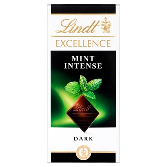 Picture of LINDT EXCELLENCE DARK MINT 100Gx20