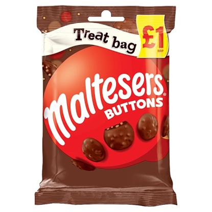 Picture of PM £1 MALTESERS BUTTONS TREAT BAG 68G X 20