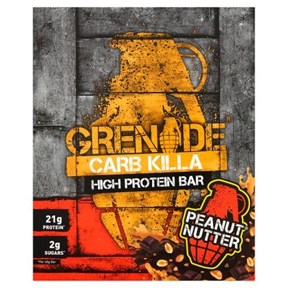 Picture of GRENADE BARS PEANUT NUTTER 60G X 12