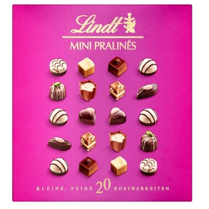 Picture of LINDT MINI PRALINE PINK 100Gx8