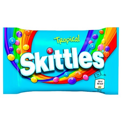 Picture of SKITTLES TROPICAL STD 45g X 36