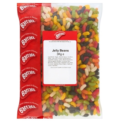 Picture of BARRATT W/O JELLY BEANS x 3KG BAG