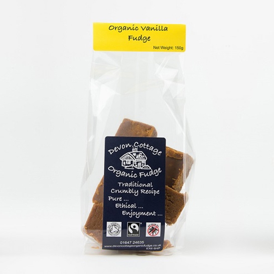 Picture of DEVON ORGANIC VANILLA FUDGE *150G* x 6