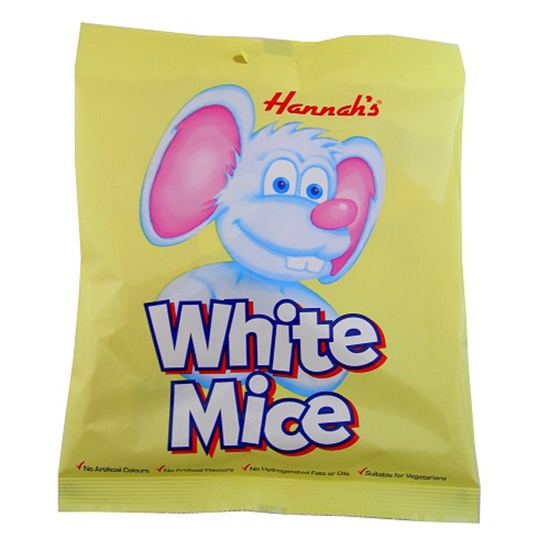 Picture of PM £1 HANNAH WHITE MICE 180G X 12