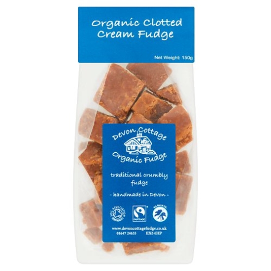 Picture of DEVON ORGANIC CLOTTED CREAM  FUDGE *150G* x 6