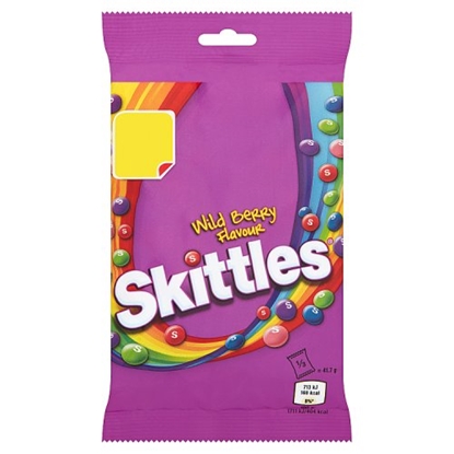 Picture of PM £1 SKITTLES TREAT BAG WILD BERRY 109G x 14