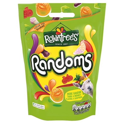 Picture of ROWNTREES RANDOMS 150G  POUCH  X 9