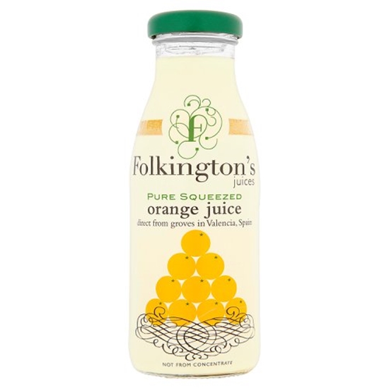 Picture of *FOLKINGTONS*ORANGE 250ML **BOTTLE** X 12