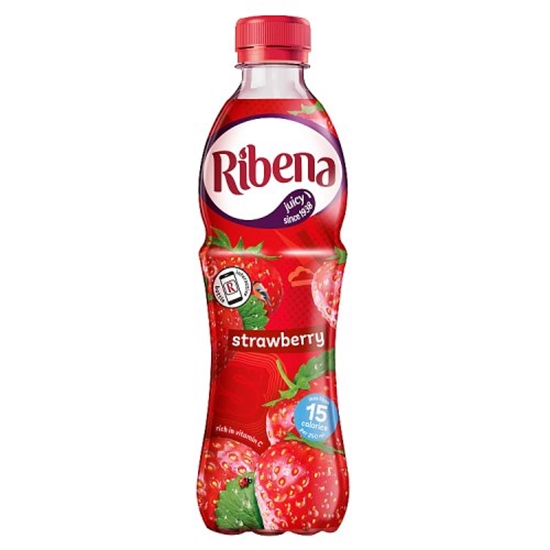 Picture of RIBENA STRAWBERRY *LIGHT* 500MLS X 12