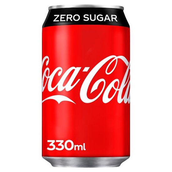 Picture of COKE *ZERO* CANS 330MLS X 24