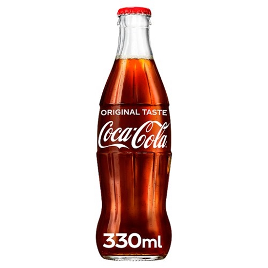 Picture of COKE *GLASS* 330ML  X 24