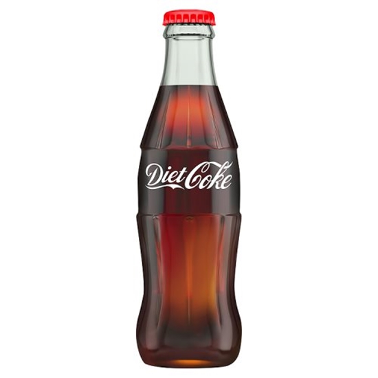 Picture of COKE *DIET *  GLASS 330ML  X 24