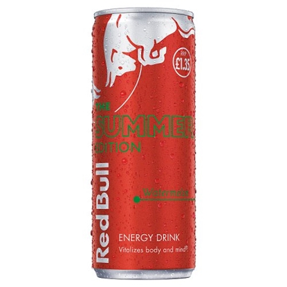 Picture of PM £1.55 RED BULL RED EDIT *WATERMELON*250ML* x 12