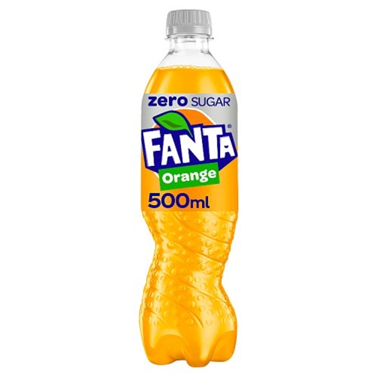 Picture of FANTA ORANGE *ZERO* 500ML BOTTLE X 12