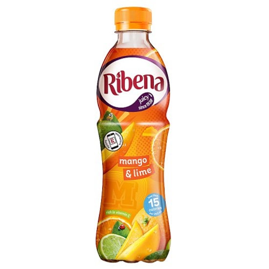 Picture of RIBENA MANGO & LIME *LIGHT* 500ML X 12  