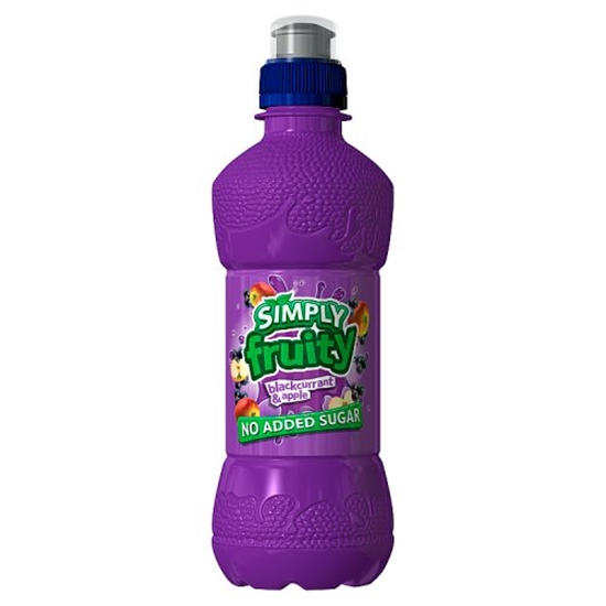 Picture of SIMPLY FRUITY BLACKCURRANT & APPLE 330ML X 12