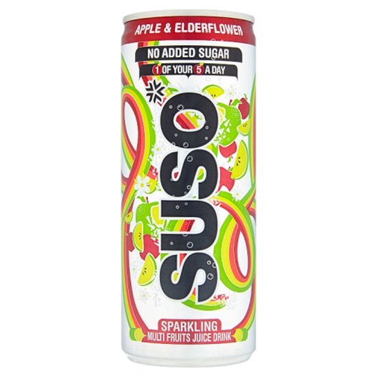 Picture of SUSO APPLE & ELDER. 250ML X 24