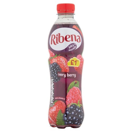 Picture of PM £1 RIBENA BERRY 500ML X 12 